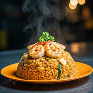 Fried Rice with Shrimp (Nasi Goreng Udang)