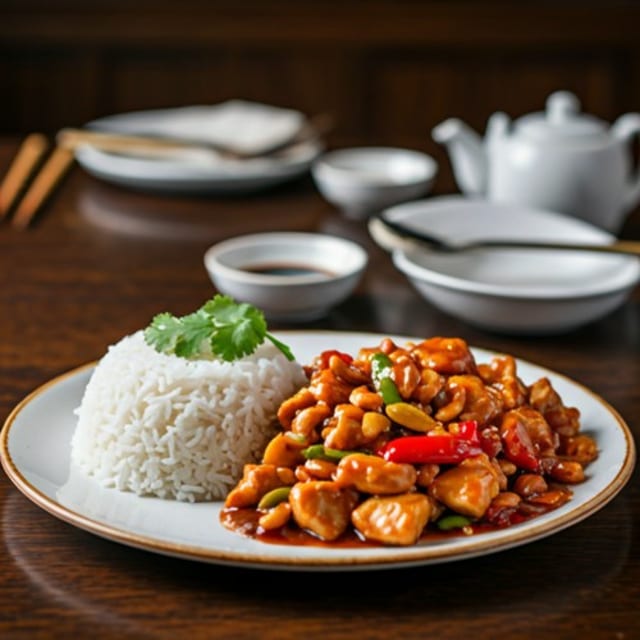 Kung Pao Chicken.