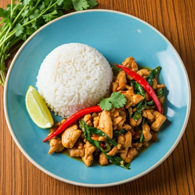 Basil Chicken.